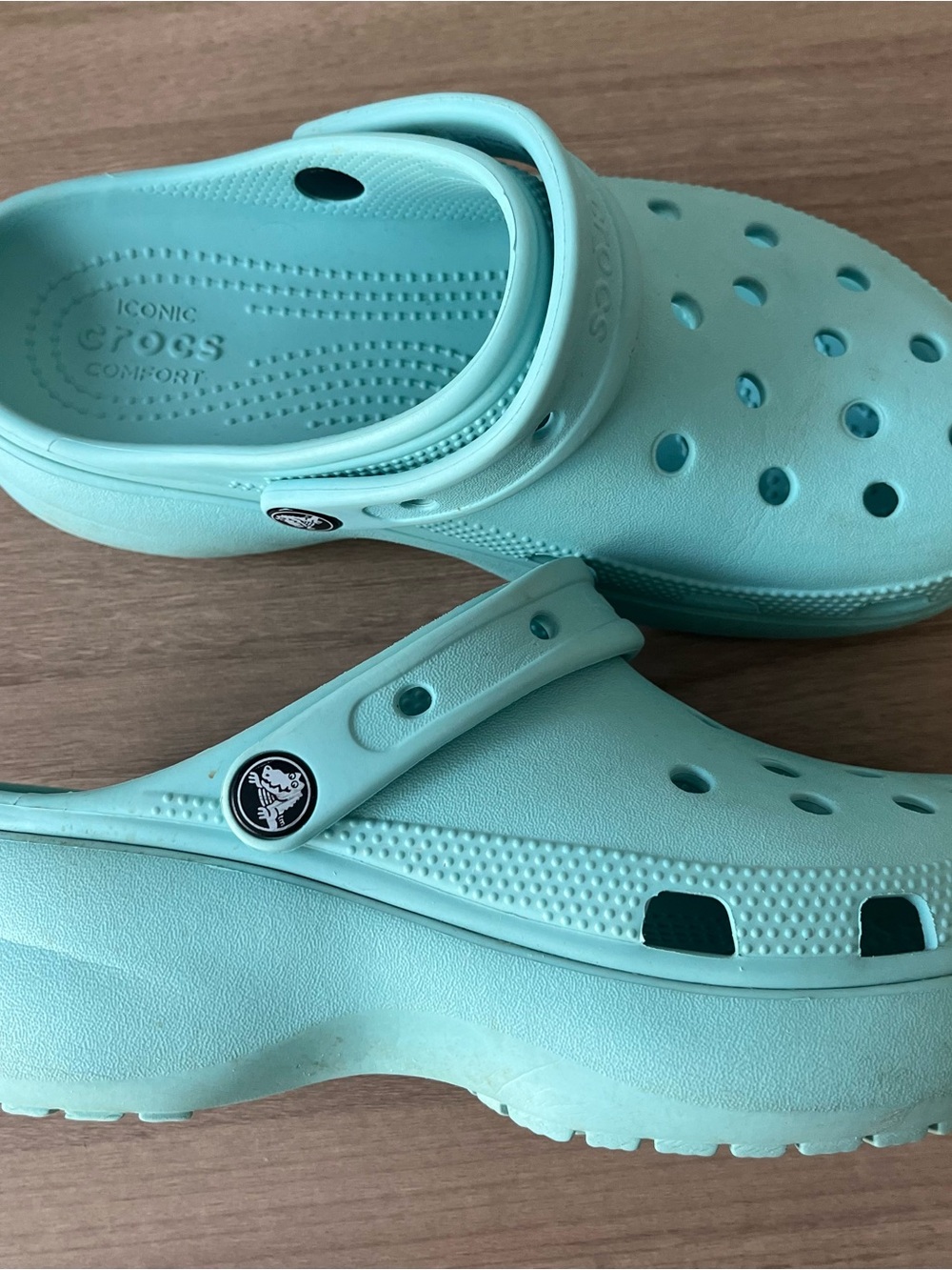 CROCS Classic Clog platform size -7